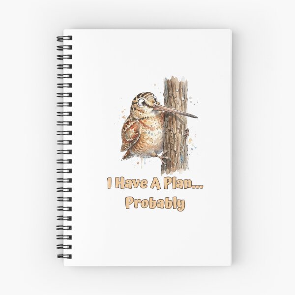 Item preview, American Woodcock I Have A Plan Probably | Funny Bird Meme Design designed and sold by HelgaCraftery.