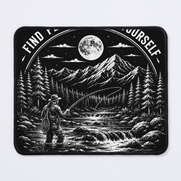 Item preview, Peaceful fishing on a mountain stream. designed and sold by Giewont.