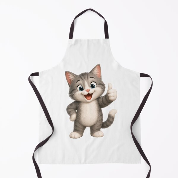 Item preview, Cute Cat Thumbs Up Watercolor Happy Kitten Art designed and sold by Seculinator.