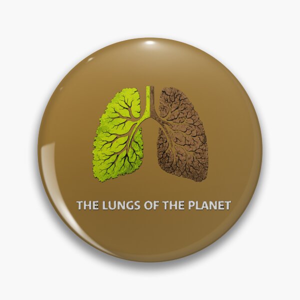 Item preview, The Lungs of the Planet – Deforestation Climate Change Awareness Design designed and sold by OrbitOfMind.