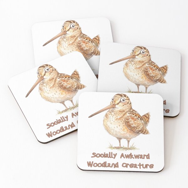 Item preview, American Woodcock Socially Awkward Woodland Creature | Funny Bird designed and sold by HelgaCraftery.