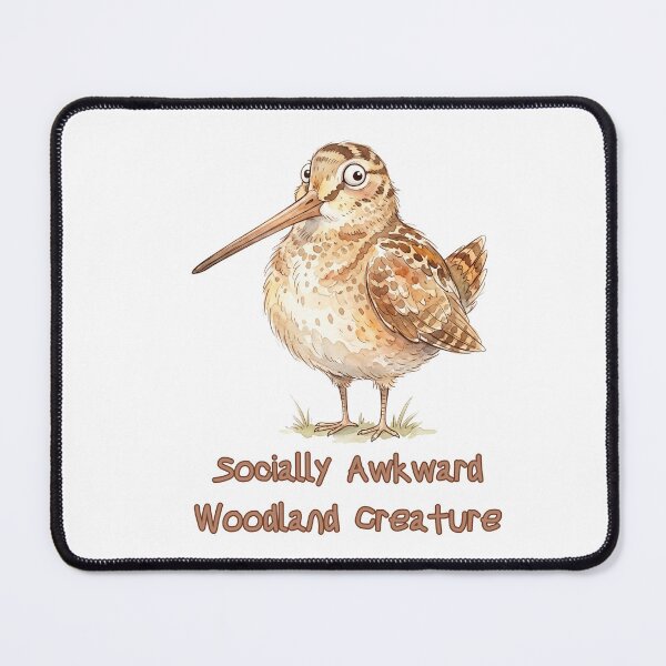 Item preview, American Woodcock Socially Awkward Woodland Creature | Funny Bird designed and sold by HelgaCraftery.