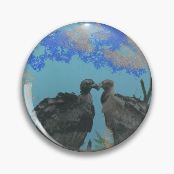 Item preview, A Pair of Vulture Birds designed and sold by emfpaints.