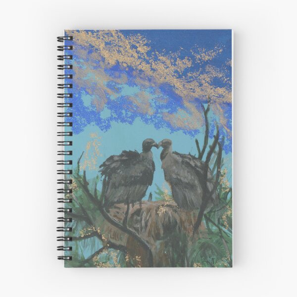 Item preview, A Pair of Vulture Birds designed and sold by emfpaints.