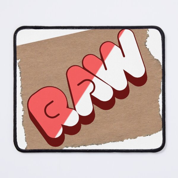 Item preview, RAW Orange Bubble Letters Streetwear Typography designed and sold by GraphixByHub.