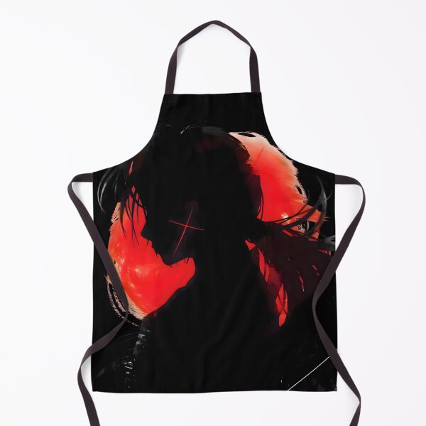 Item preview, The Glowing Scar - Himura Kenshin Crimson Sun Samurai Silhouette designed and sold by Teenkai.