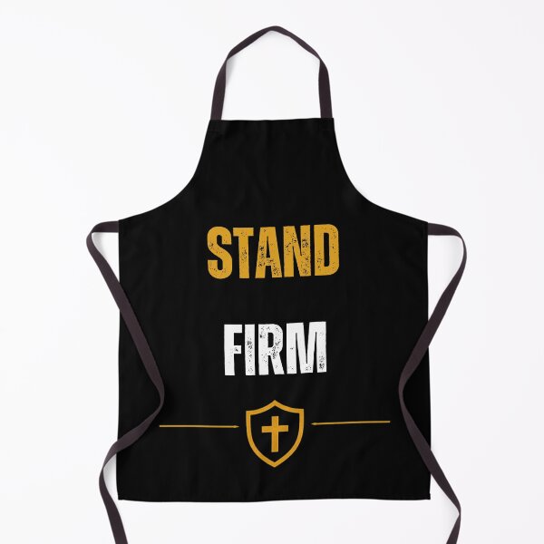 Item preview, Stand Firm Shield Cross – Minimalist Christian Men's Streetwear designed and sold by Rooted in purpose.