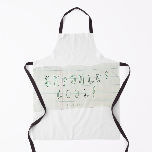 Item preview, Feelings? Cool! · Hand-painted typography, hand lettering, forest green ink, paper strips designed and sold by EmotionsOK.