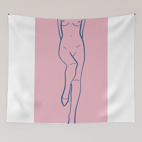 Item preview, Minimalist Nude Print, Elegant Female Figure designed and sold by Studio pod Burom.