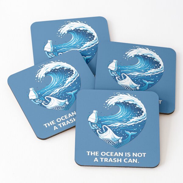 Item preview, The Ocean Is Not a Trash Can – Anti Plastic Pollution Environmental Design designed and sold by OrbitOfMind.