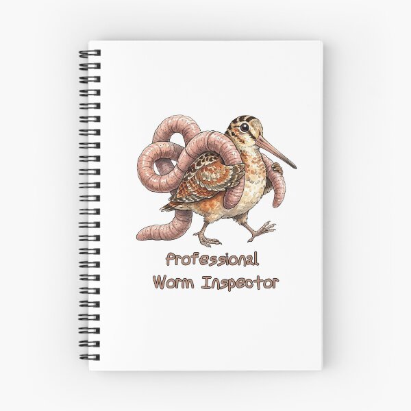 Item preview, American Woodcock Professional Worm Inspector | Funny Bird Meme Design designed and sold by HelgaCraftery.