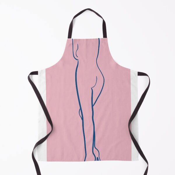 Item preview, Minimalist Nude Line Art, Elegant Female Figure in Heels designed and sold by Studio pod Burom.