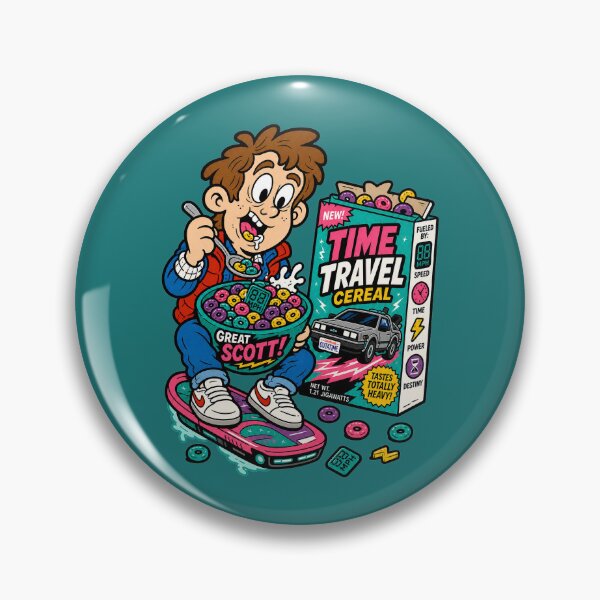 Item preview, Time Travel Cereal designed and sold by BrambleBox.