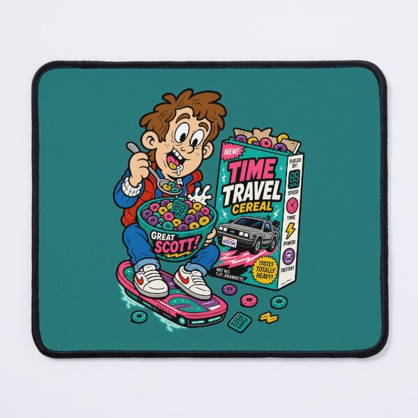 Item preview, Time Travel Cereal designed and sold by BrambleBox.
