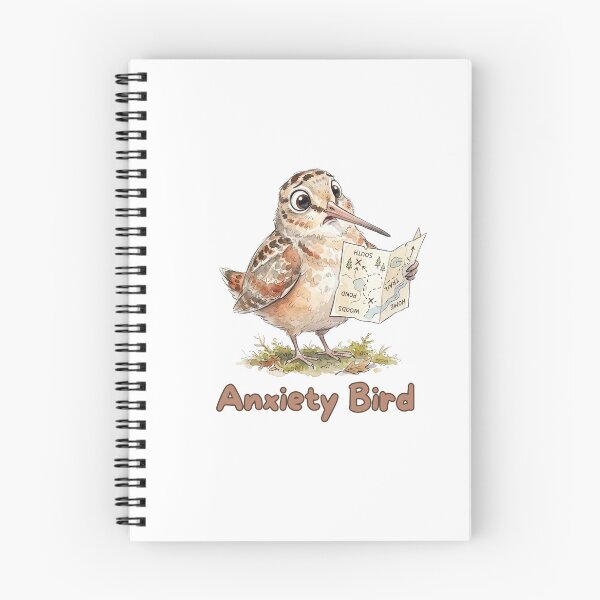 Item preview, American Woodcock Anxiety Bird | Cute Funny Lost Bird Meme designed and sold by HelgaCraftery.