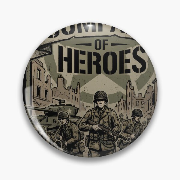Item preview, Company of Heroes Gaming Graphic Tee designed and sold by Senpaiwaves.