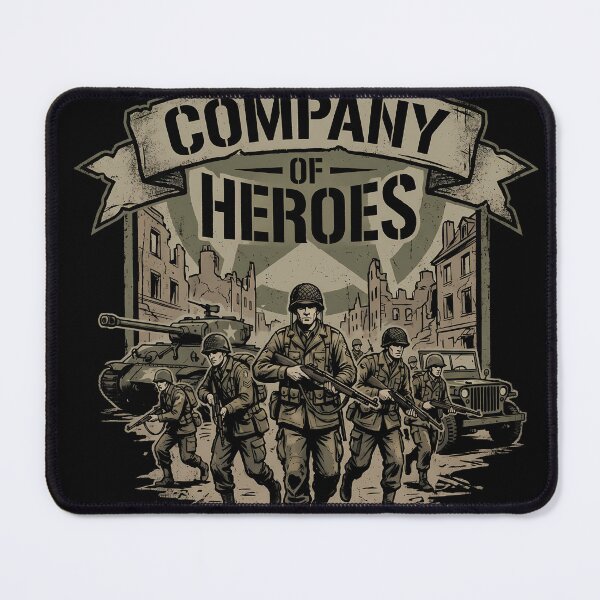 Item preview, Company of Heroes Gaming Graphic Tee designed and sold by Senpaiwaves.