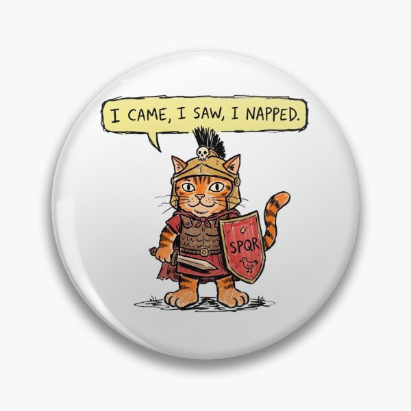 Item preview, Roman Emper,or Napping Cat - SPQR Funny Caesar Quote designed and sold by PM.