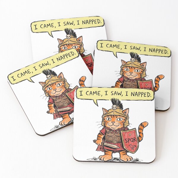 Item preview, Roman Emper,or Napping Cat - SPQR Funny Caesar Quote designed and sold by PM.