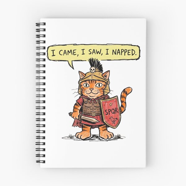 Item preview, Roman Emper,or Napping Cat - SPQR Funny Caesar Quote designed and sold by PM.