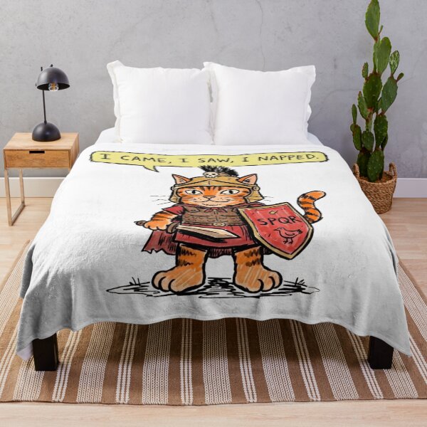 Item preview, Roman Emper,or Napping Cat - SPQR Funny Caesar Quote designed and sold by PM.
