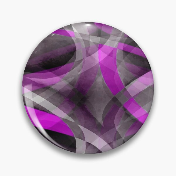Item preview, Eighties Dark Pink On Grey Abstract Curve Pattern designed and sold by taiche.