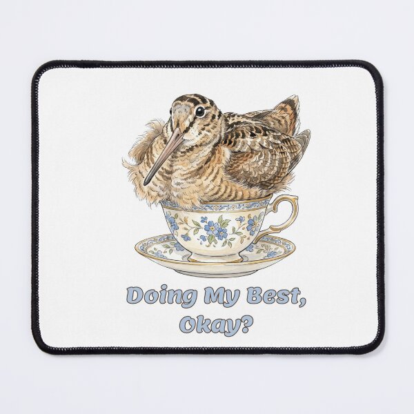 Item preview, American Woodcock Doing My Best OK | Cute Cozy Bird Meme designed and sold by HelgaCraftery.