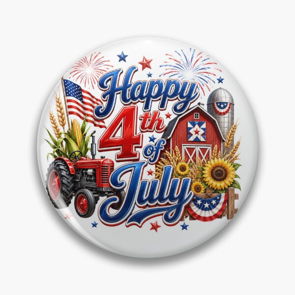 Item preview, Farming 4th of July design designed and sold by manytshirts.