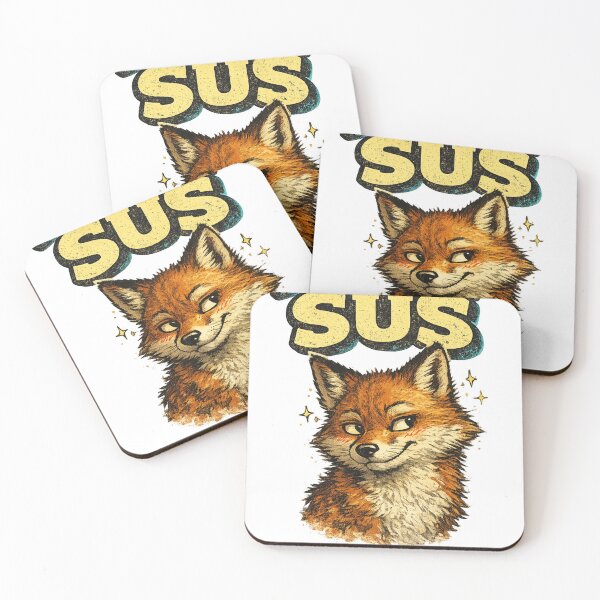 Item preview, I Am Not Sus Smirking Fox Funny Gamer Meme Art – Among Us Humor | Fox Lover Gift designed and sold by irfanshikh.