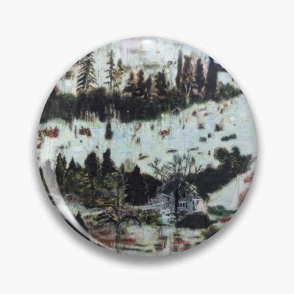 Item preview, Peter Doig (29) - Peter Doig - Dreamlike Landscape Inspired by Peter Doig | Contemporary Expressionist Art - Peter Doig - Peter Doig designed and sold by GabyDAlessandro.