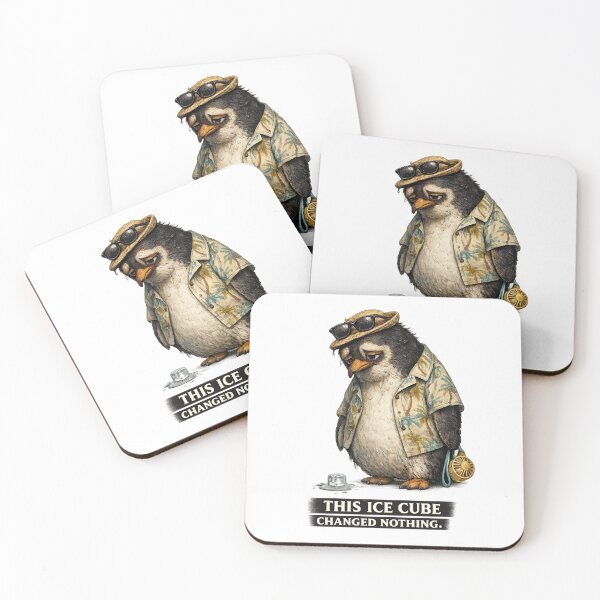 Item preview, This Ice Cube Changed Nothing Funny Vacation Penguin designed and sold by ByAnad.