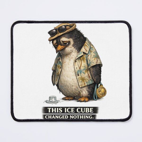Item preview, This Ice Cube Changed Nothing Funny Vacation Penguin designed and sold by ByAnad.