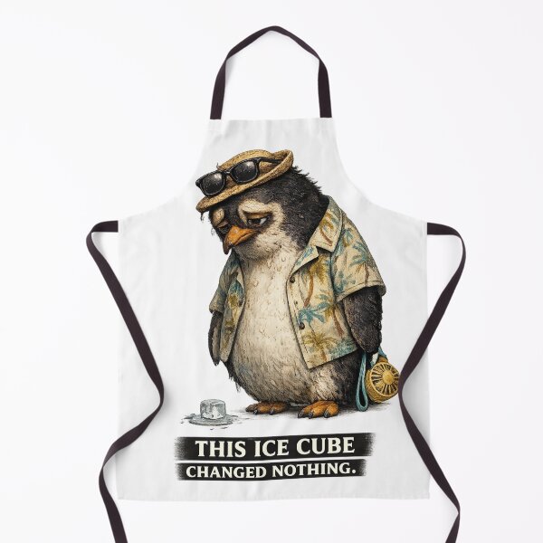 Item preview, This Ice Cube Changed Nothing Funny Vacation Penguin designed and sold by ByAnad.