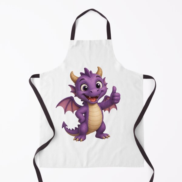 Item preview, Cute Purple Dragon Thumbs Up Watercolor Fantasy Monster designed and sold by Seculinator.