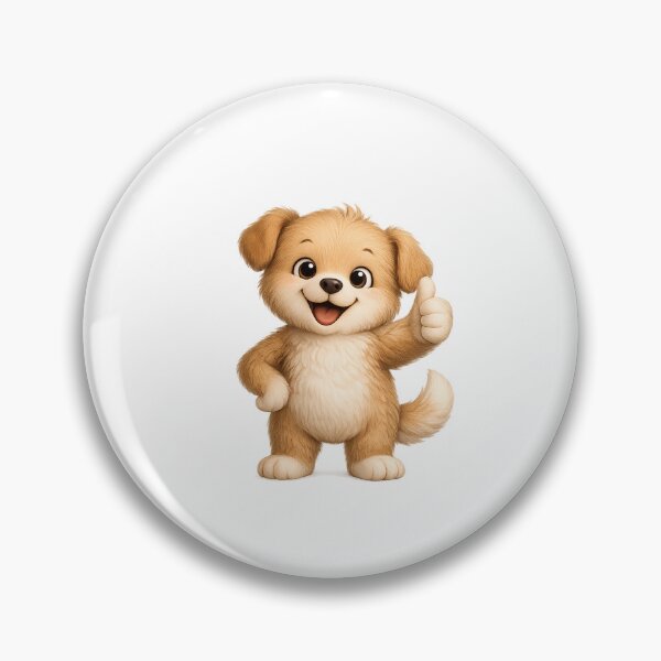 Item preview, Cute Dog Thumbs Up Watercolor Happy Puppy Art designed and sold by Seculinator.