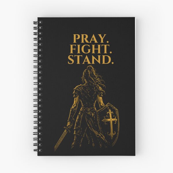 Item preview, Pray, Fight, Stand designed and sold by Rooted in purpose.