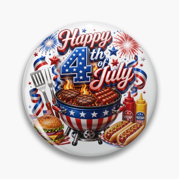 Item preview, BBQ 4th of July design designed and sold by manytshirts.