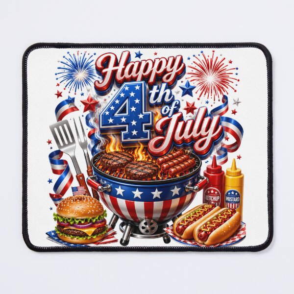 Item preview, BBQ 4th of July design designed and sold by manytshirts.