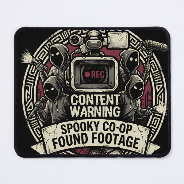 Item preview, Content Warning Gaming Graphic Tee designed and sold by Senpaiwaves.