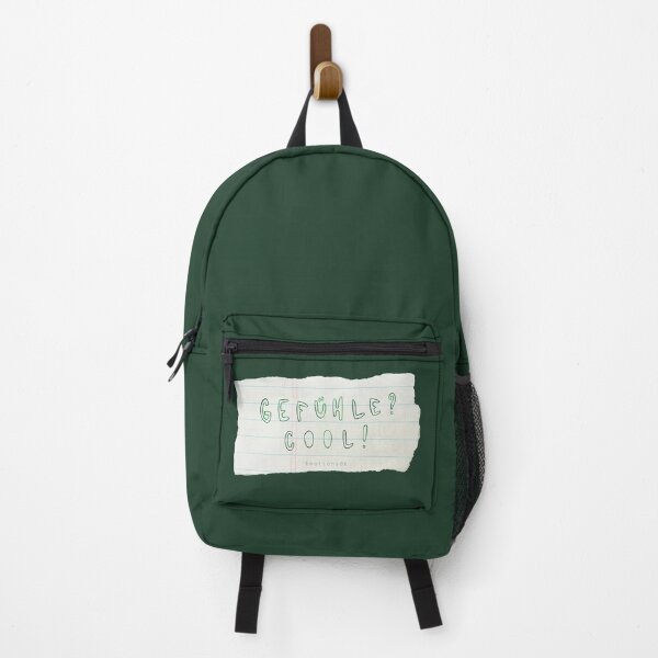 Item preview, Feelings? Cool! · Hand-painted typography, hand lettering, forest green ink, paper strips designed and sold by EmotionsOK.
