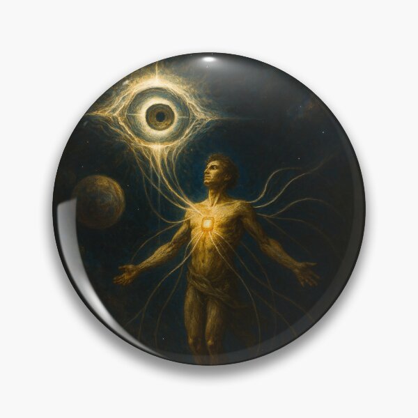Item preview, Cosmic Awakening – Spiritual Ascension Surreal Space Art Design designed and sold by OrbitOfMind.