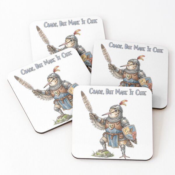 Item preview, American Woodcock Chaos But Make It Cute | Funny Knight Bird Meme designed and sold by HelgaCraftery.