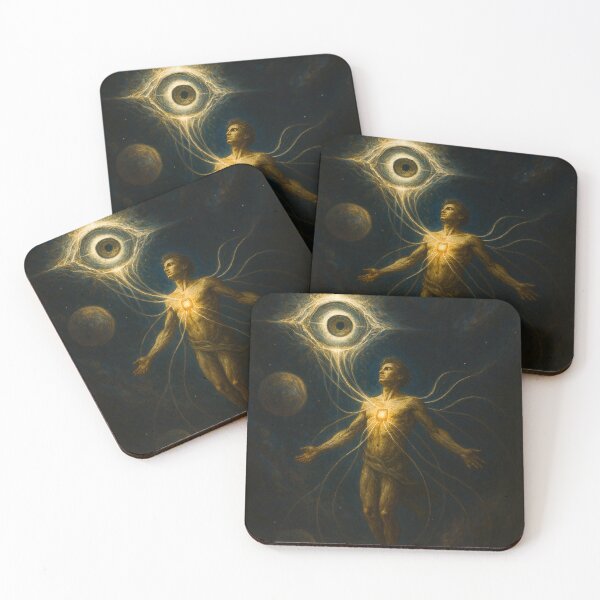 Item preview, Cosmic Awakening – Spiritual Ascension Surreal Space Art Design designed and sold by OrbitOfMind.