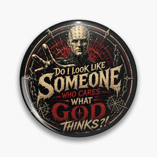 Item preview, Dark Philosophy Vintage Horror - Pinhead designed and sold by StudioSand.