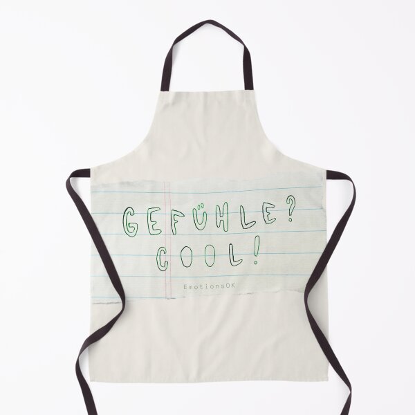 Item preview, Feelings? Cool! · Hand-painted typography, hand lettering, forest green ink, paper strips designed and sold by EmotionsOK.