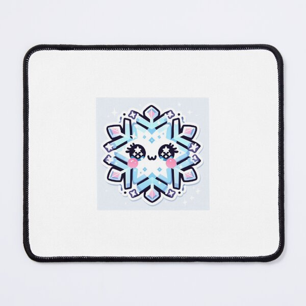 Item preview, Kawaii Snowflake Sticker designed and sold by PastelPawsArt.
