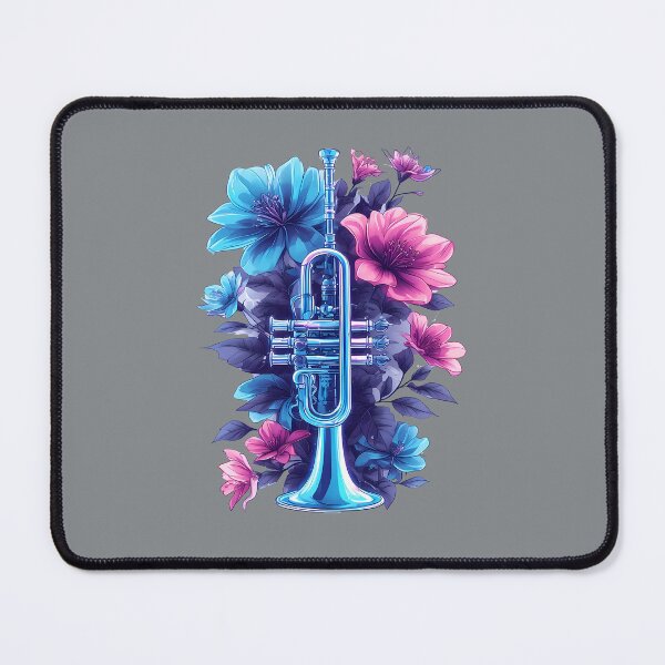 Item preview, Cyber Floral Trumpet   - World Music Day designed and sold by Art-Arcade6.