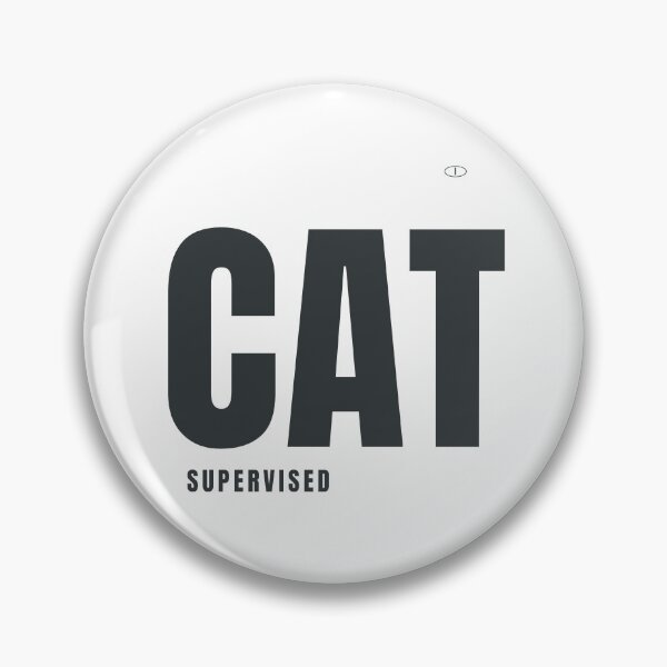 Item preview, Cat Supervised | Funny Cat Lover Design designed and sold by HeartAndArtShop.
