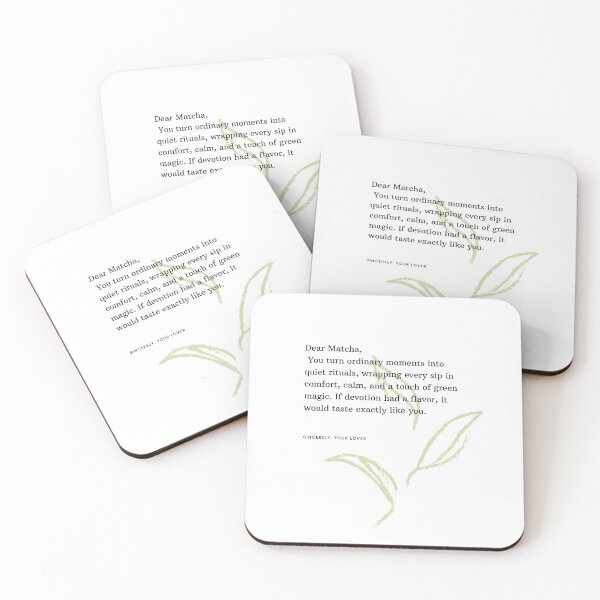 Item preview, Dear Matcha designed and sold by Humankindesigns.