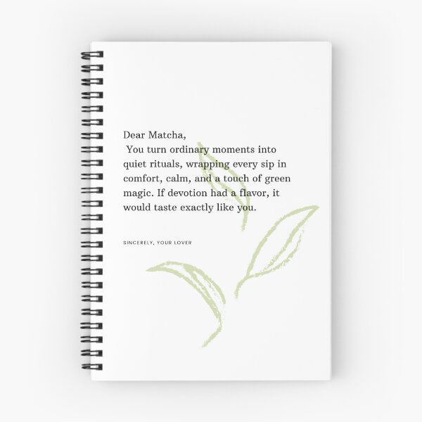Item preview, Dear Matcha designed and sold by Humankindesigns.